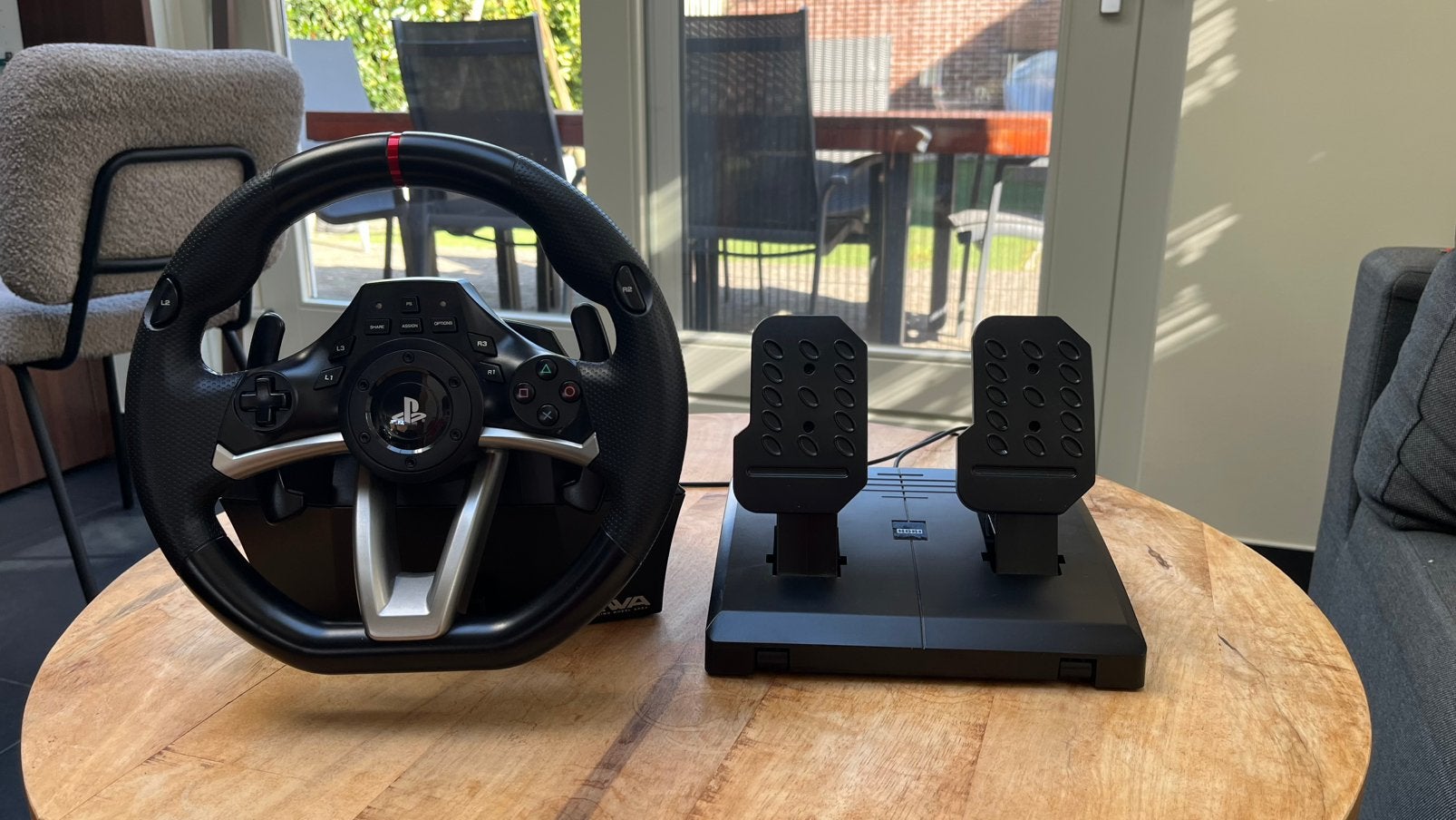 Hori APEX racing stuur met pedalen., Spelcomputers en Games, Ophalen of Verzenden, Nieuw, Stuur of Pedalen, PlayStation 3