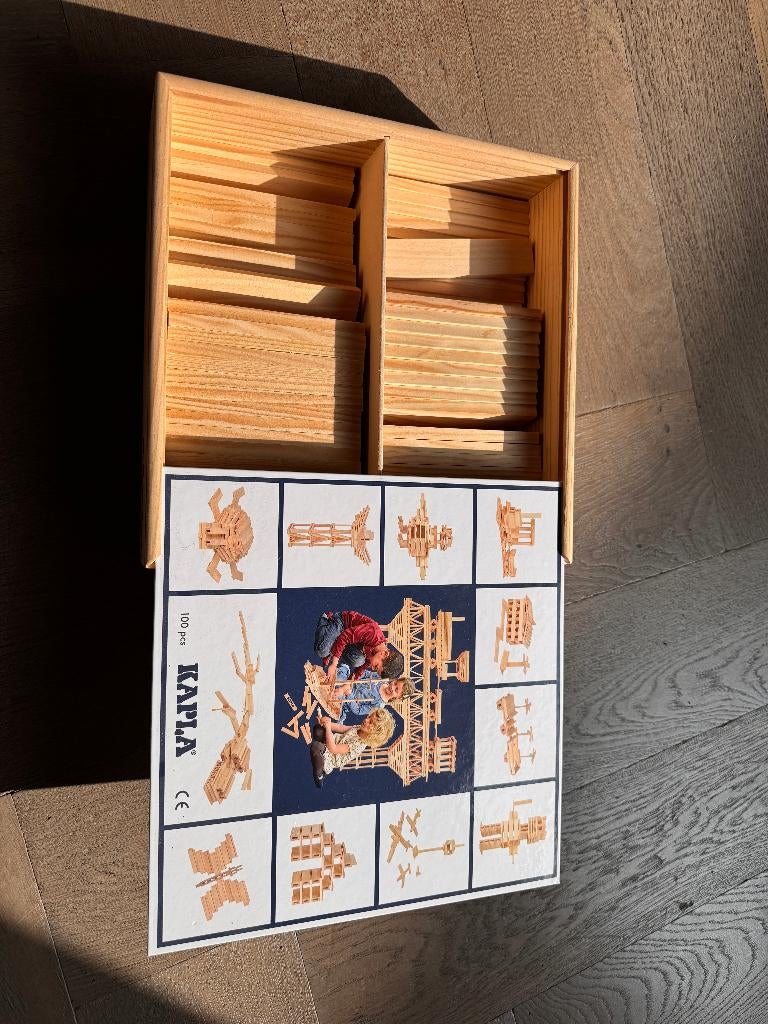 Kapla set in doos - 100 stuks . Als nieuw!, Ophalen of Verzenden, Zo goed als nieuw, Overige merken