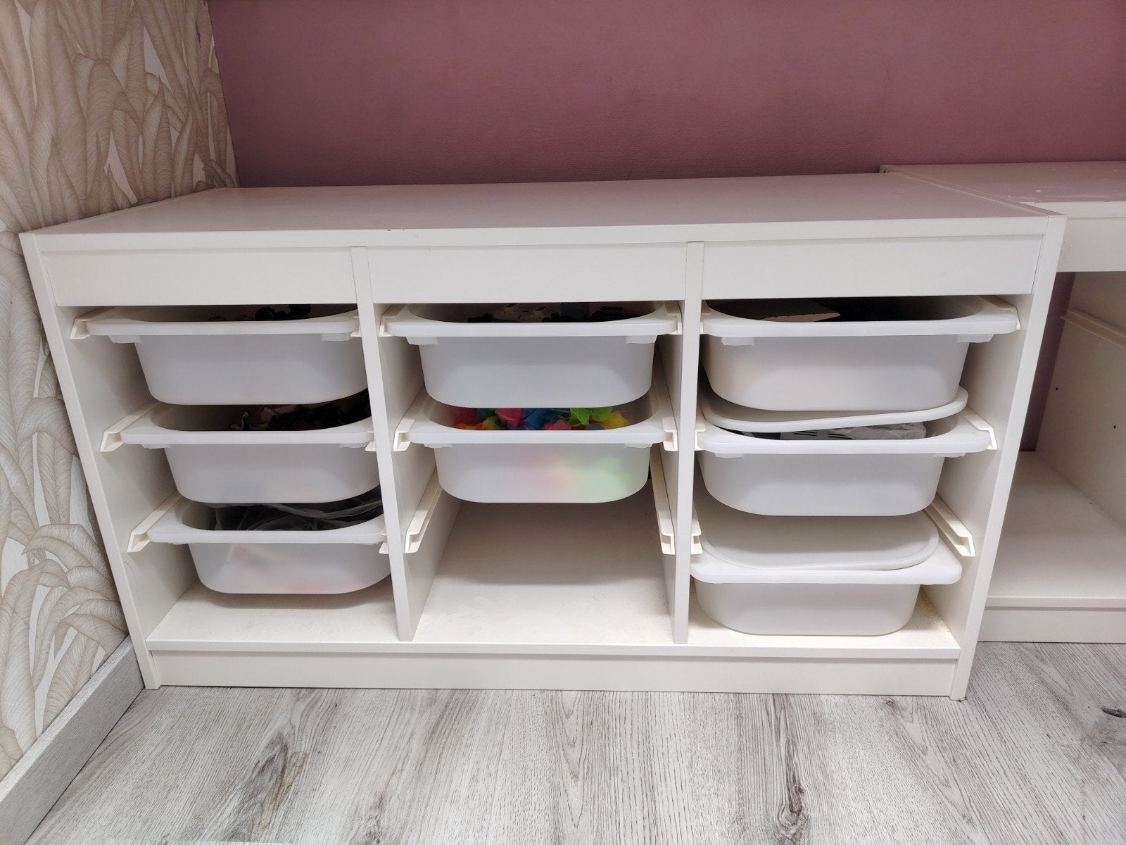 IKEA Trofast opbergkast met bakken, Ophalen, Gebruikt, 75 tot 100 cm, Minder dan 50 cm