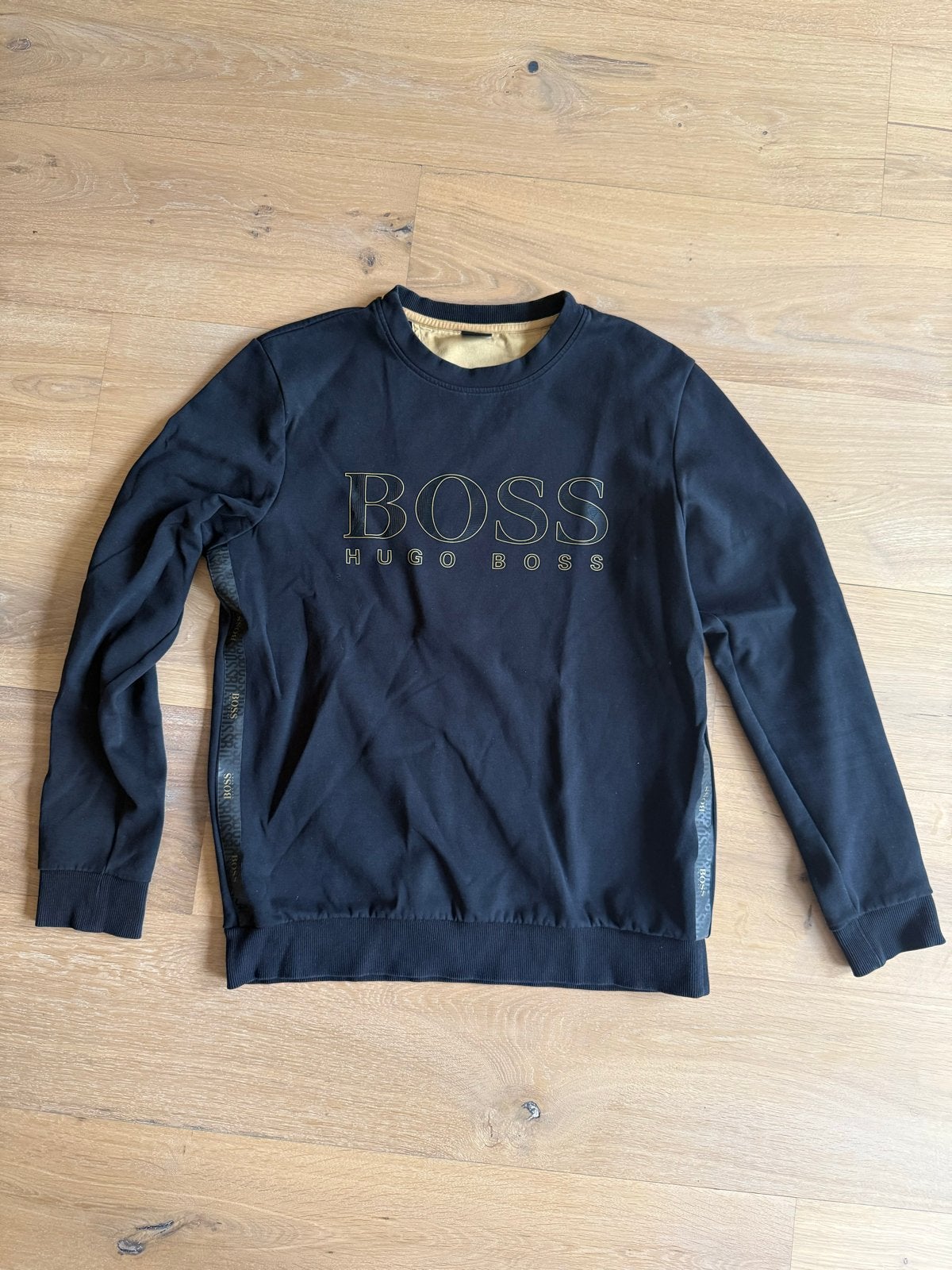 Hugo Boss sweater maat M, Kleding | Heren, Ophalen of Verzenden, Zo goed als nieuw, Maat 48/50 (M), Zwart