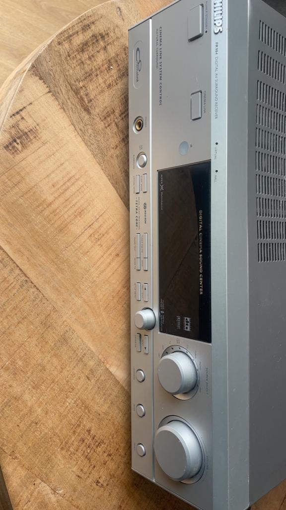 Philips FR984 Digitale AV Surround Receiver, Gebruikt, 60 tot 120 watt, Ophalen, Overige merken