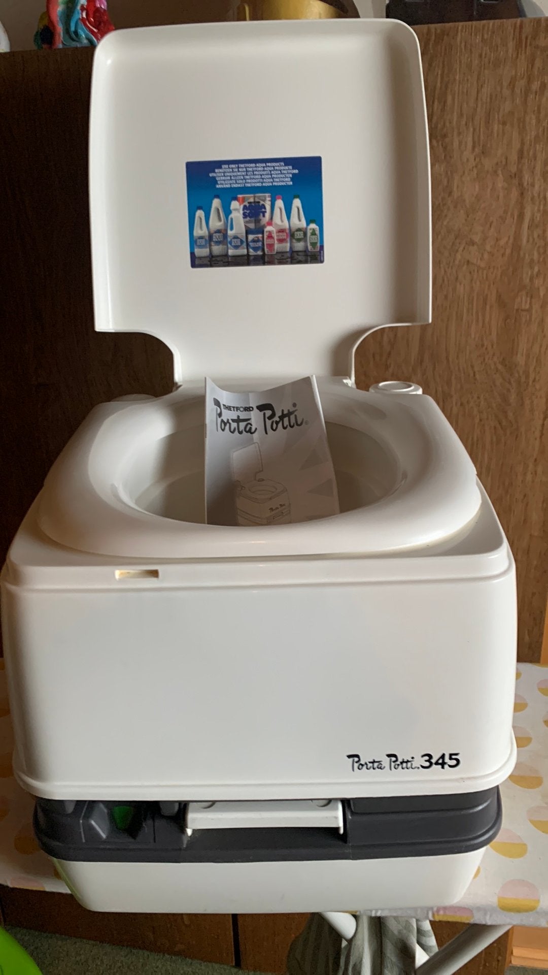 Kampeertoilet: Porta Potti 345, Caravans en Kamperen, Ophalen, Gebruikt