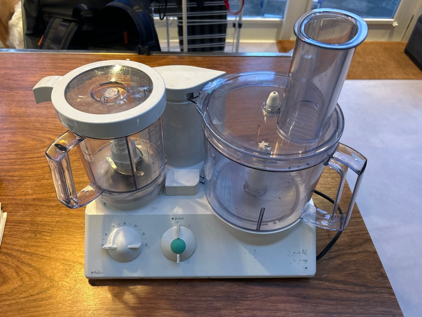 Braun CombiMax 700/750 Keukenmachine met accessoires, Ophalen, Gebruikt