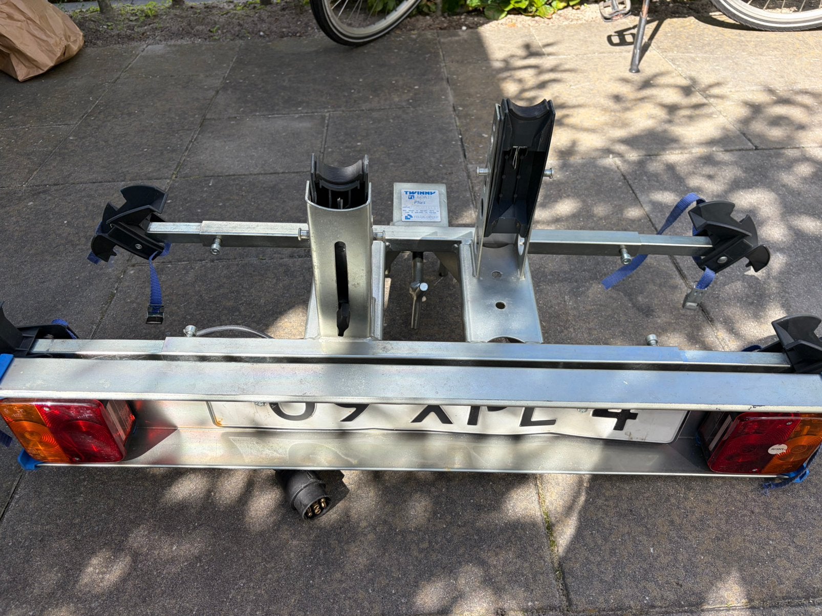 Twinnie load te koop., Ophalen, Gebruikt, Brede banden, 2 fietsen