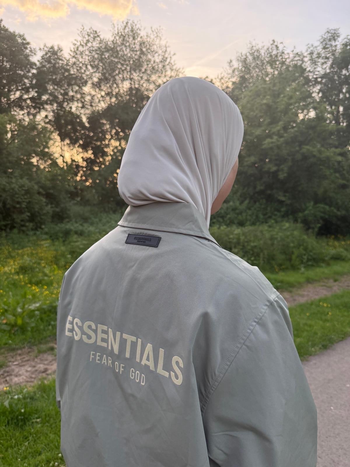Essentials jas, Ophalen of Verzenden, Zo goed als nieuw, Maat 46 (S) of kleiner, Groen