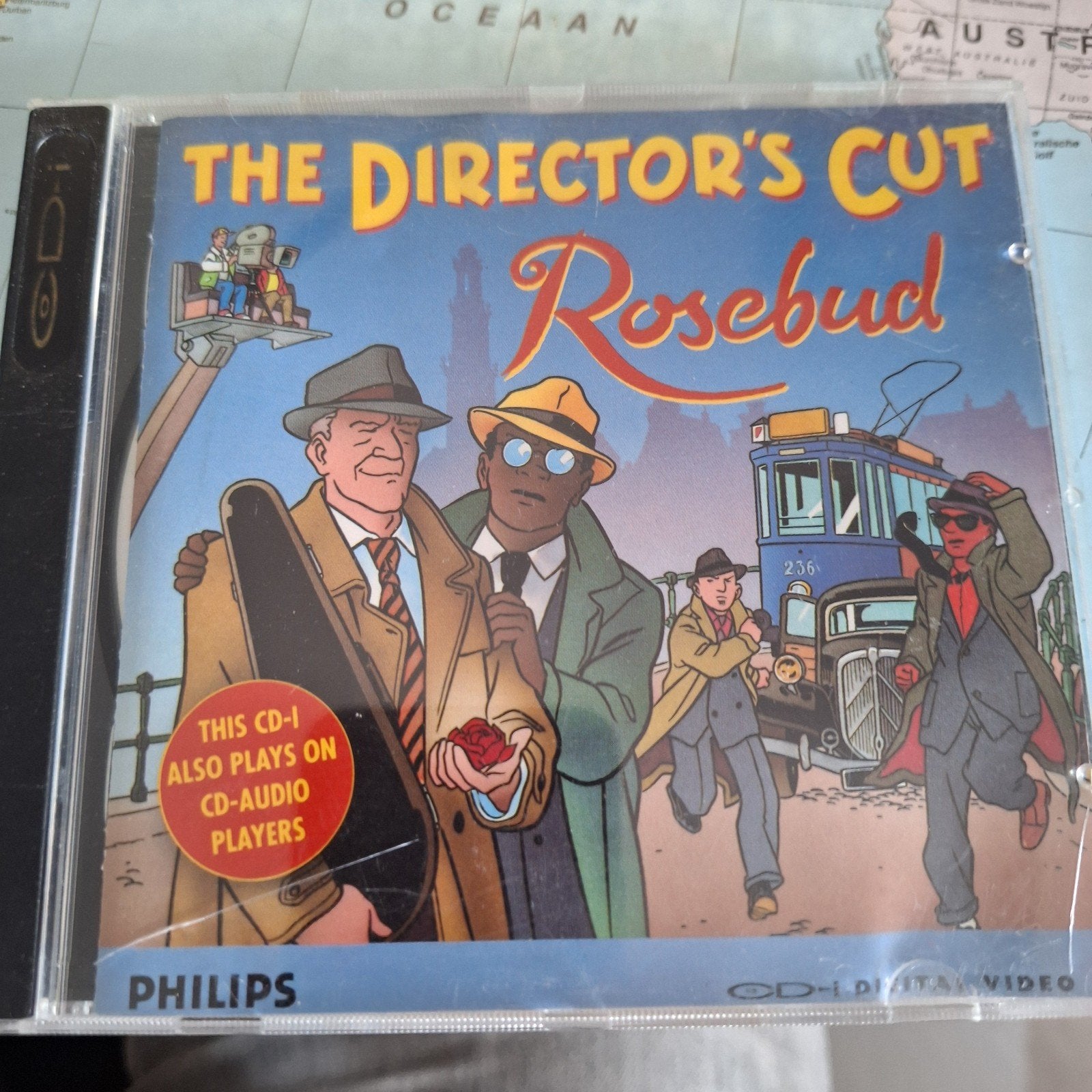 Rosebud - The Director's Cut CD-i & CD Audio (Philips), Gebruikt, Pop, Single, Inclusief boekje