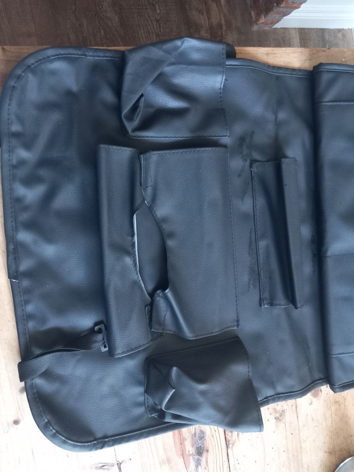 Zwarte auto organizer voor achterbank, Auto diversen, Auto-accessoires, Ophalen, Gebruikt