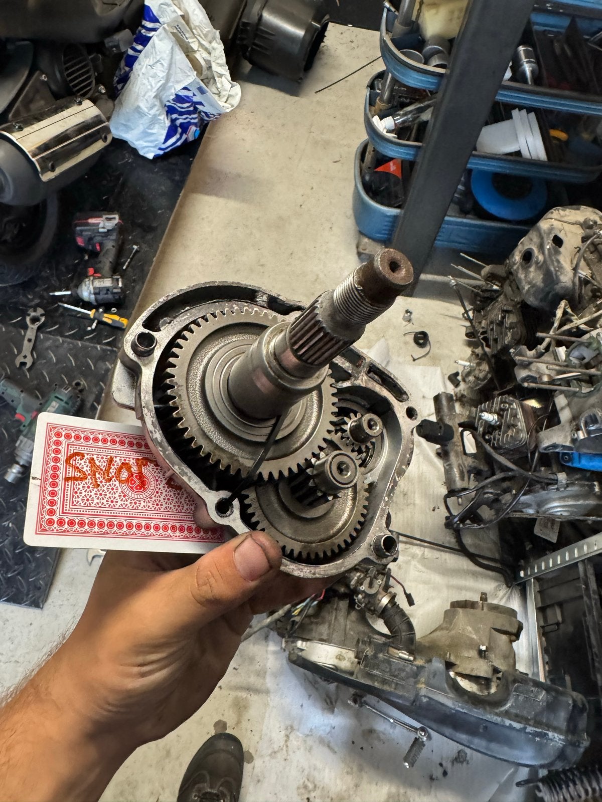 Piaggio 2t Snor Vertanding Type 3, Ophalen of Verzenden, M, M, M