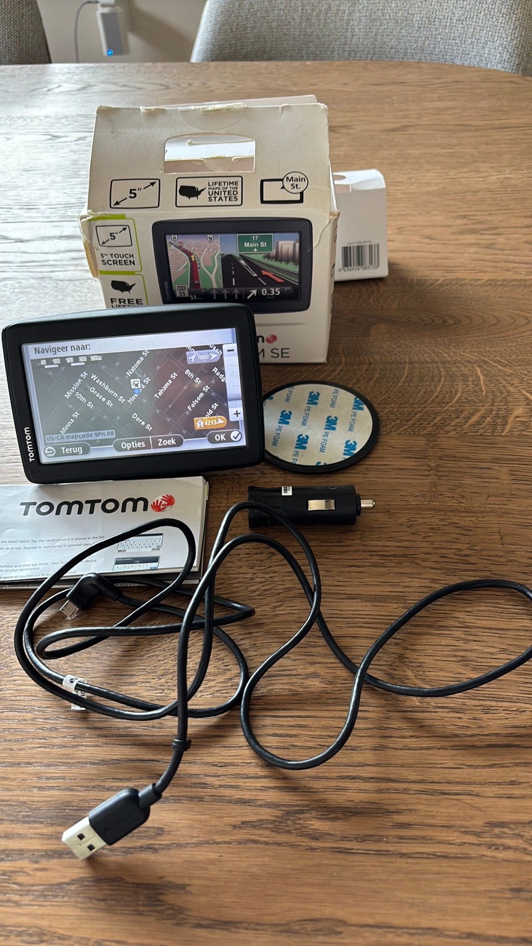 TomTom via 1510M SE (USA & Canada), Auto diversen, Autonavigatie, Ophalen of Verzenden, Zo goed als nieuw
