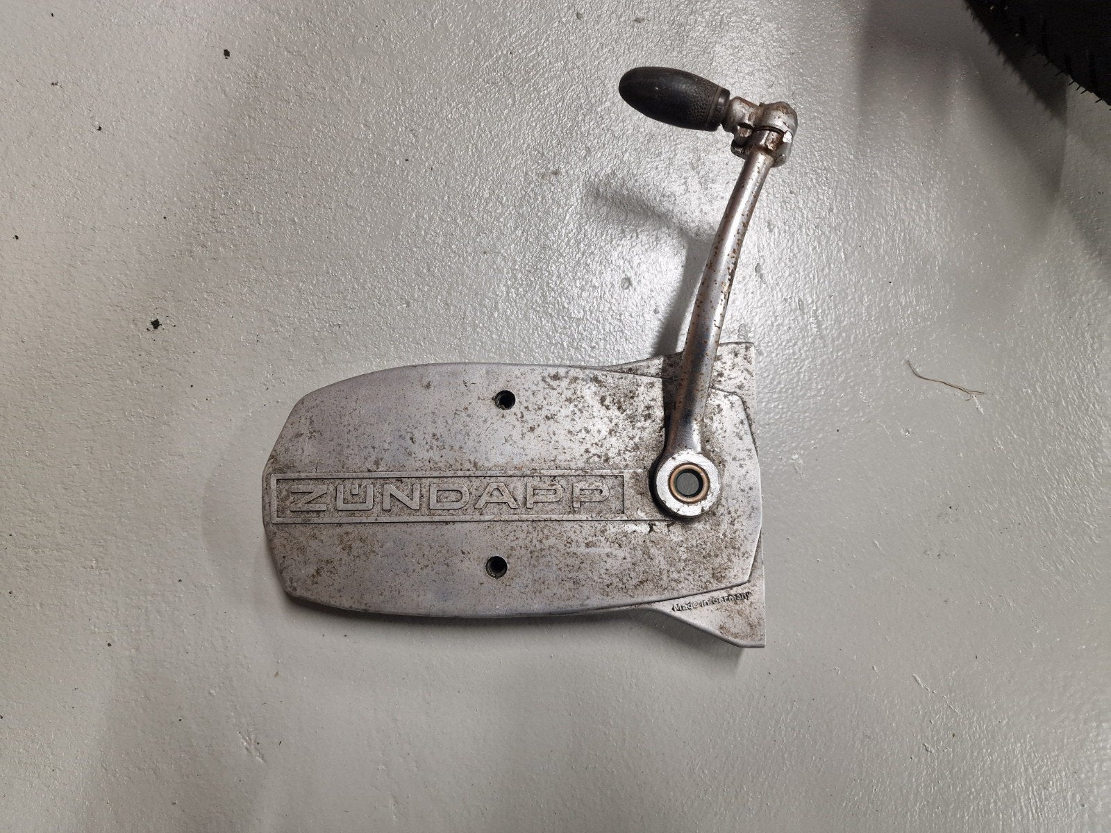 Zündapp Kickstart deksel 4 / 5 bak in goede staat., Ophalen of Verzenden, Gebruikt, Blok
