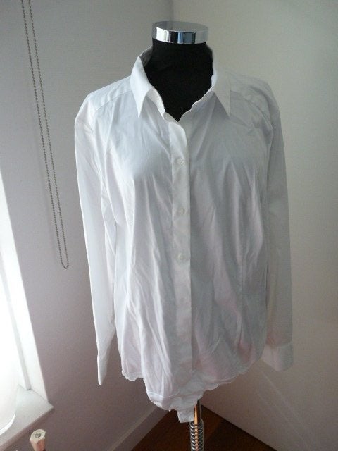 witte blouse en tevens body van Christian Berg Women mt 48, Ophalen of Verzenden, Zo goed als nieuw, Christian Berg, Blouse of Tuniek