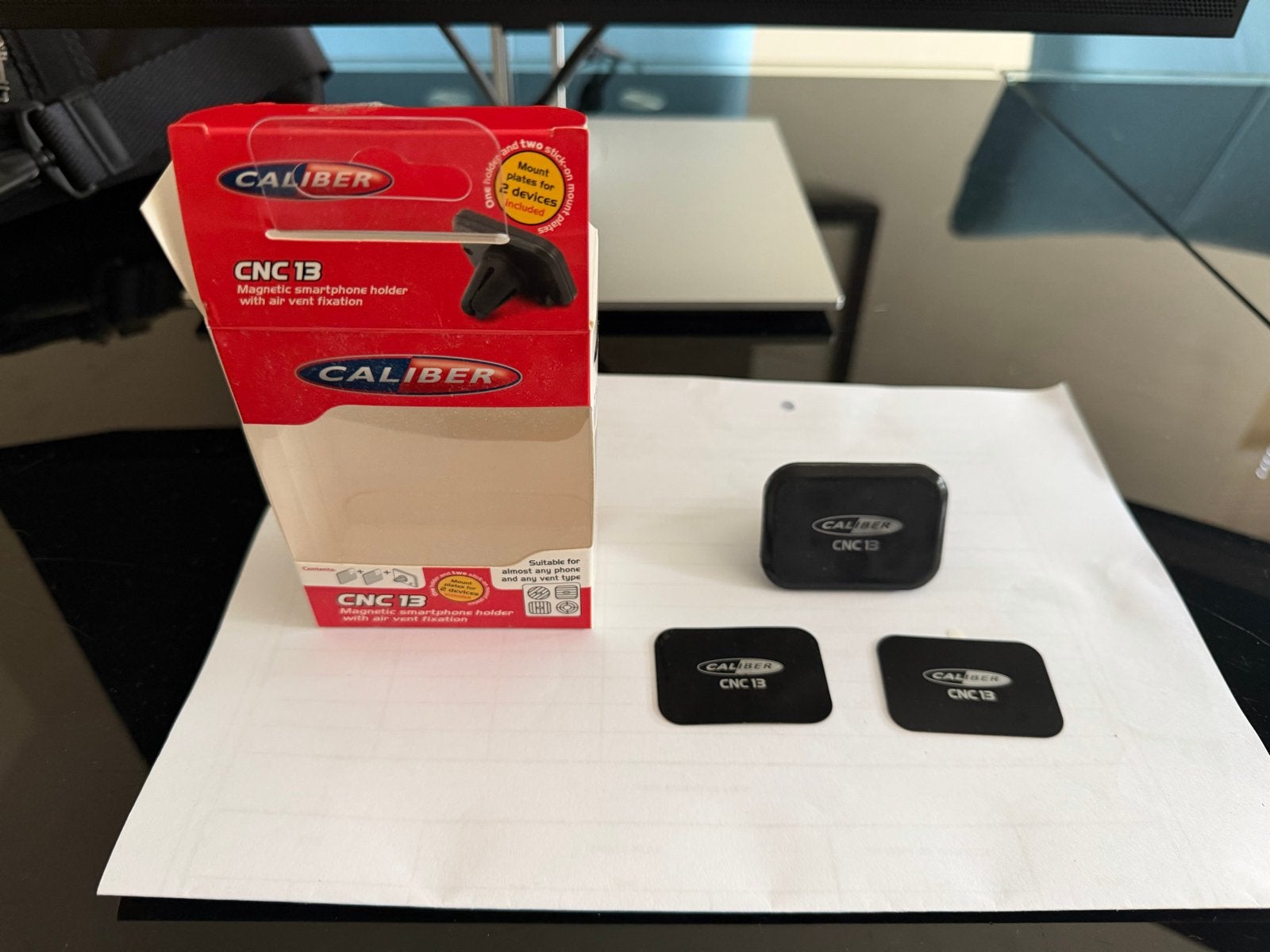 Caliber CNC 13 Magnetische Telefoonhouder voor Auto, Ophalen of Verzenden, Zo goed als nieuw