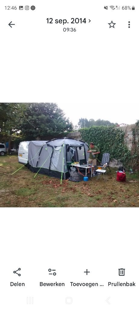 KHYAM Tent aan bus, Caravans en Kamperen, Ophalen, Zo goed als nieuw, Tot en met 2