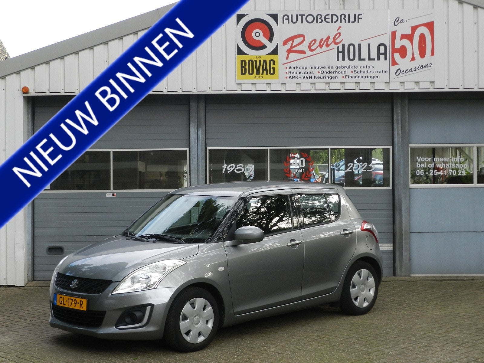 Suzuki Swift 1.2 5Drs Comfort EASSS Airco Isofix Metallic la, Auto's, Stof, Gebruikt, 4 cilinders, 400 kg