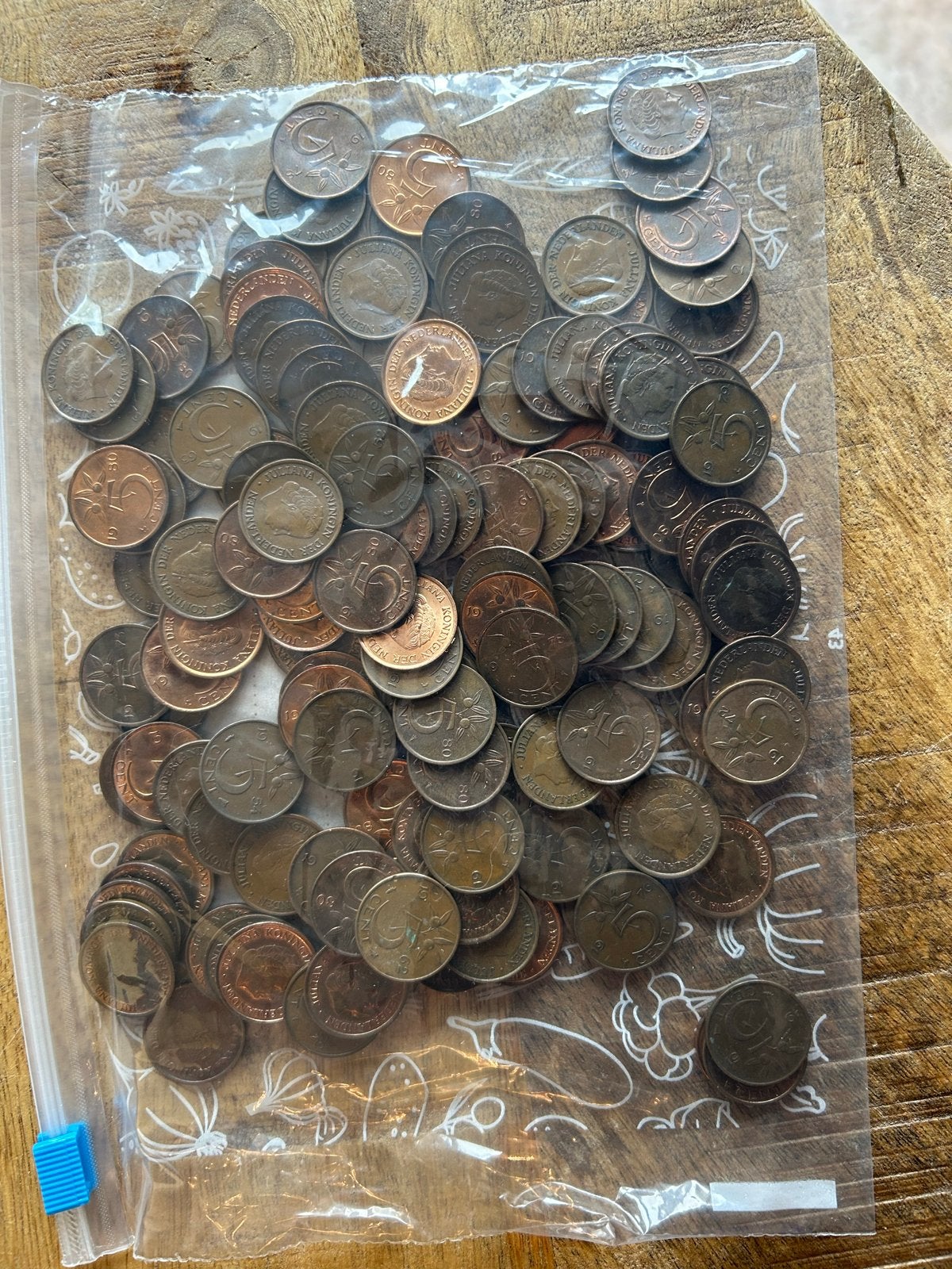 Zakje met 360 juliana stuivers (5 cent), Postzegels en Munten, Munten | Nederland, Ophalen of Verzenden, Koningin Juliana, 5 cent