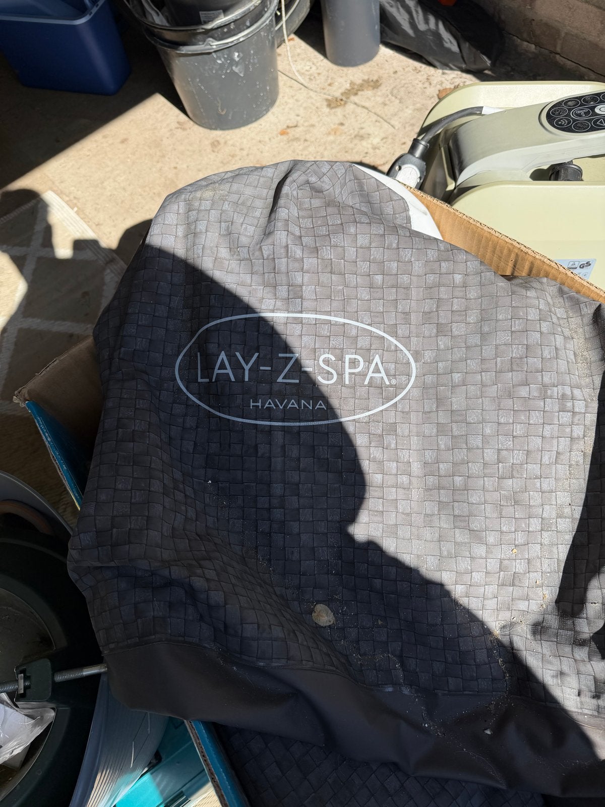 Lay-Z-Spa Havana Opblaasbare Jacuzzi - Zo goed als nieuw, Ophalen, Opblaaszwembad, Rond, Zo goed als nieuw