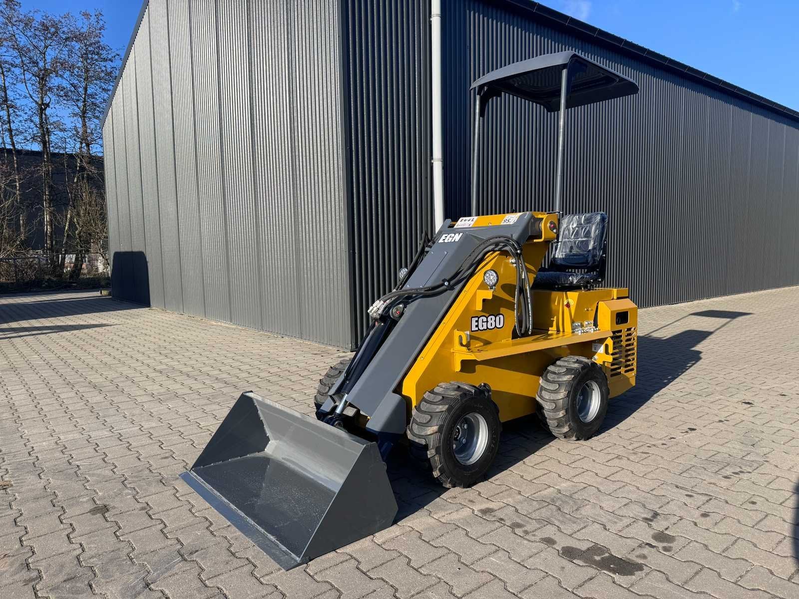 EGN EG80 Minishovel / minilader, Wiellader of Shovel