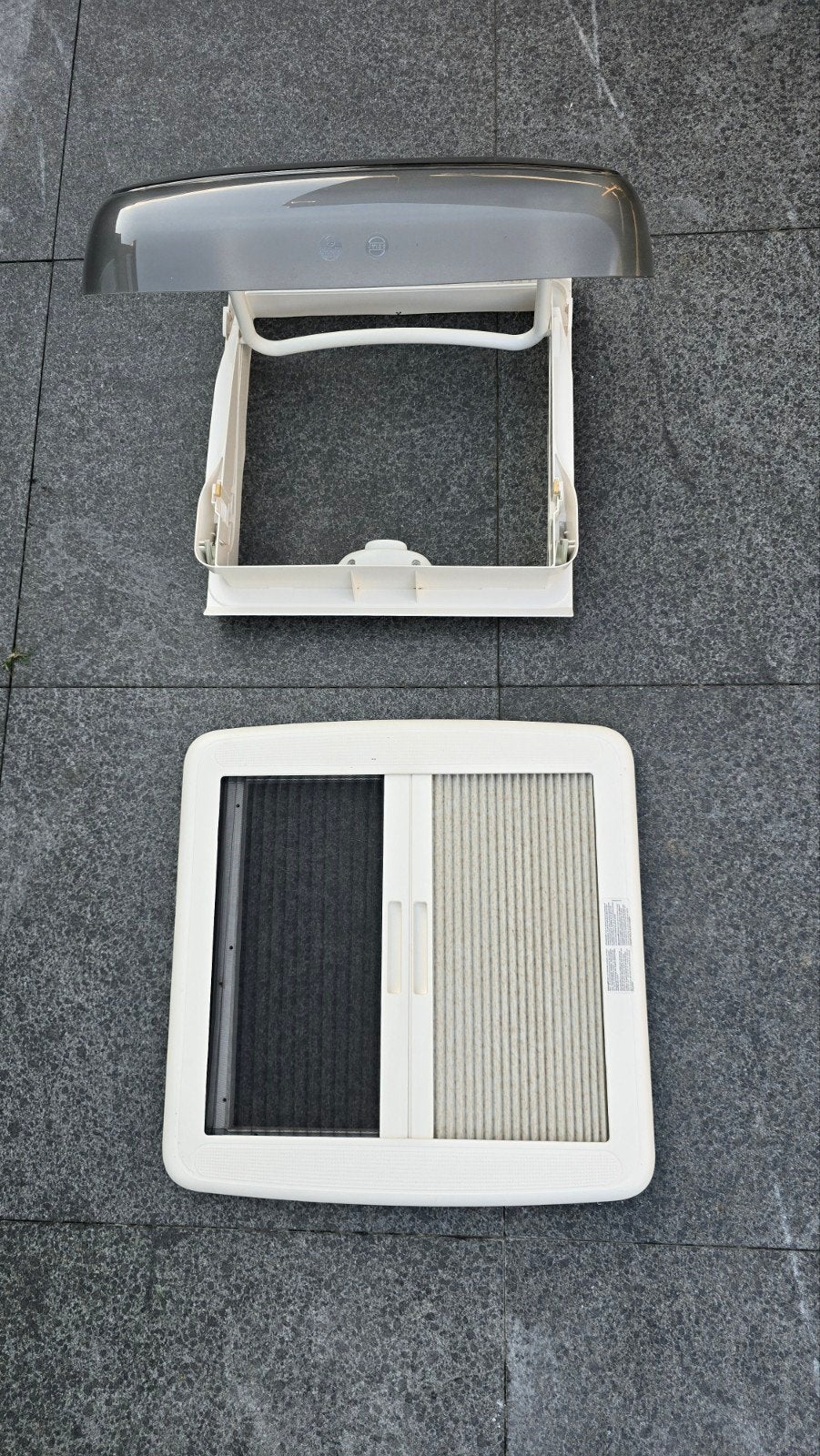 Dakraam met hor en verduistering voor camper/caravan 40x40, Ophalen of Verzenden