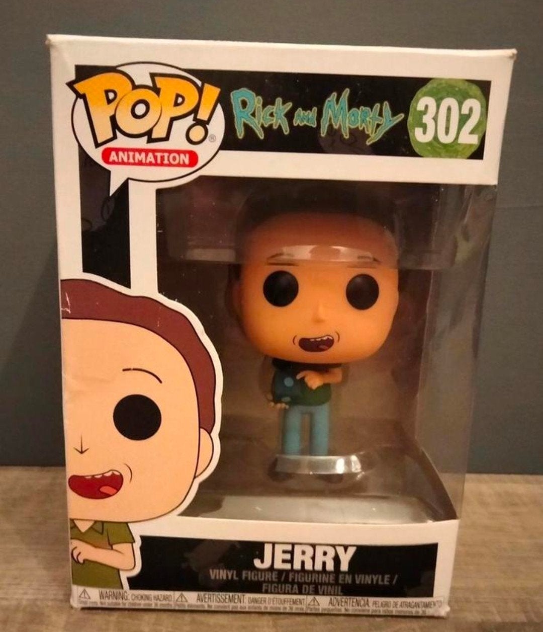 302 Jerry Rick And Morty Funko Pop, Verzenden, Zo goed als nieuw