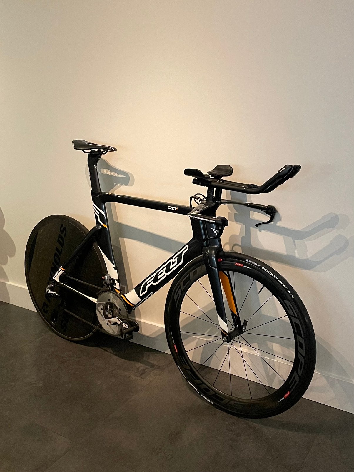Felt tijdritfiets triatlon, Fietsen en Brommers, Fietsen | Racefietsen, Carbon, Zo goed als nieuw, Meer dan 20 versnellingen, Ophalen