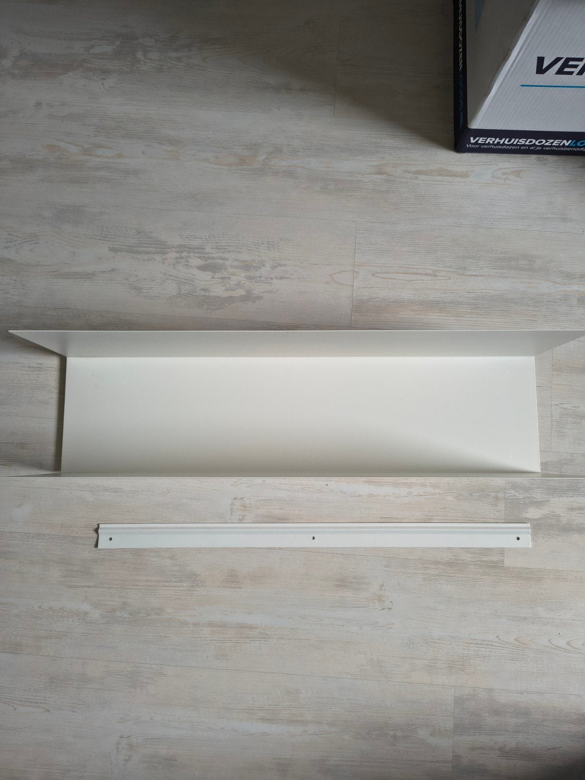 Ikea Botkyrka Wandplank Wit, Huis en Inrichting, Woonaccessoires | Wandplanken en Boekenplanken, Ophalen, Gebruikt