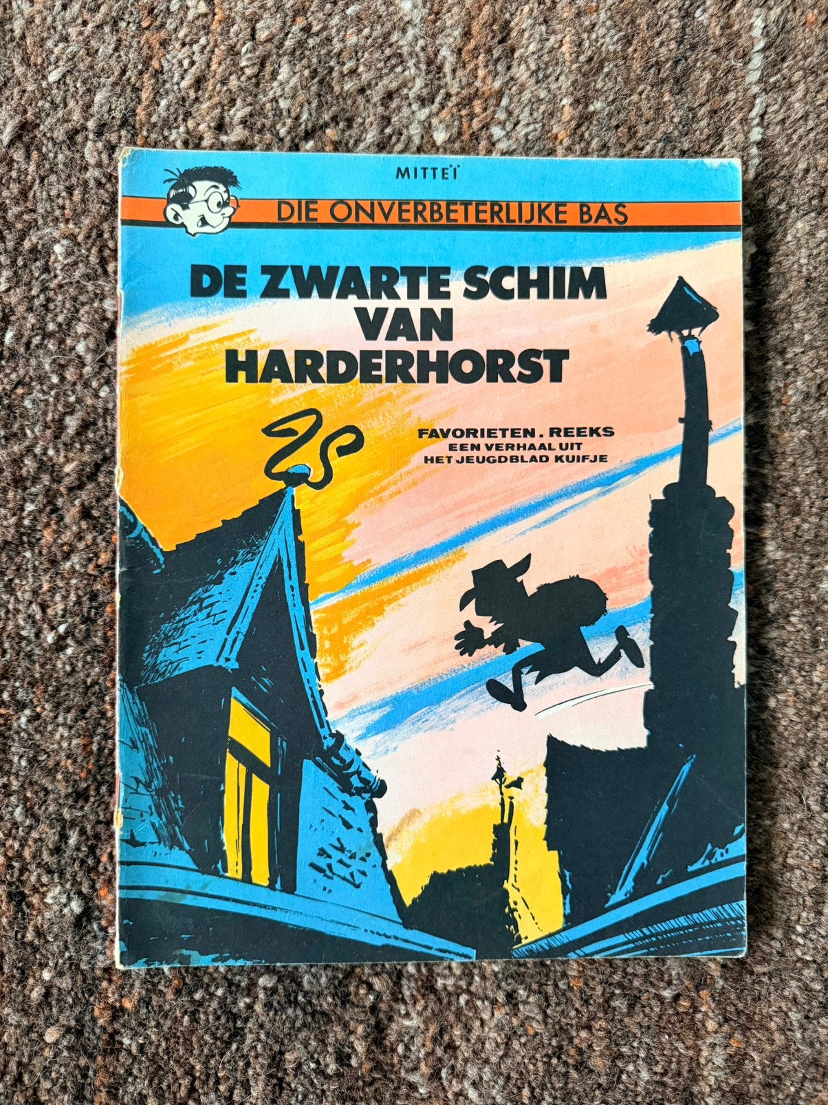 Die Onverbeterlijke Bas - De Zwarte Schim van Harderhorst, Eén stripboek, Ophalen of Verzenden