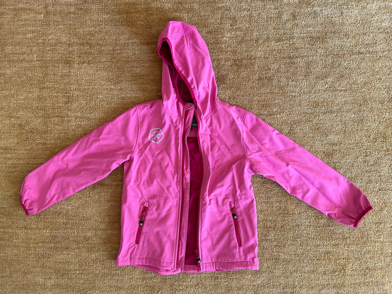 Roze softshell jas maat 122 - Color Kids, Ophalen of Verzenden, Gebruikt, Meisje, Jas