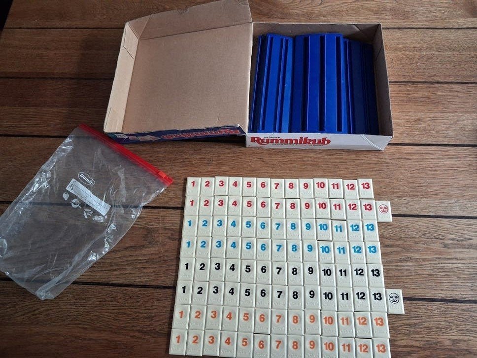 Rummikub bordspel - The Original spel, Drie of vier spelers, Ophalen of Verzenden, Gebruikt, Pressman