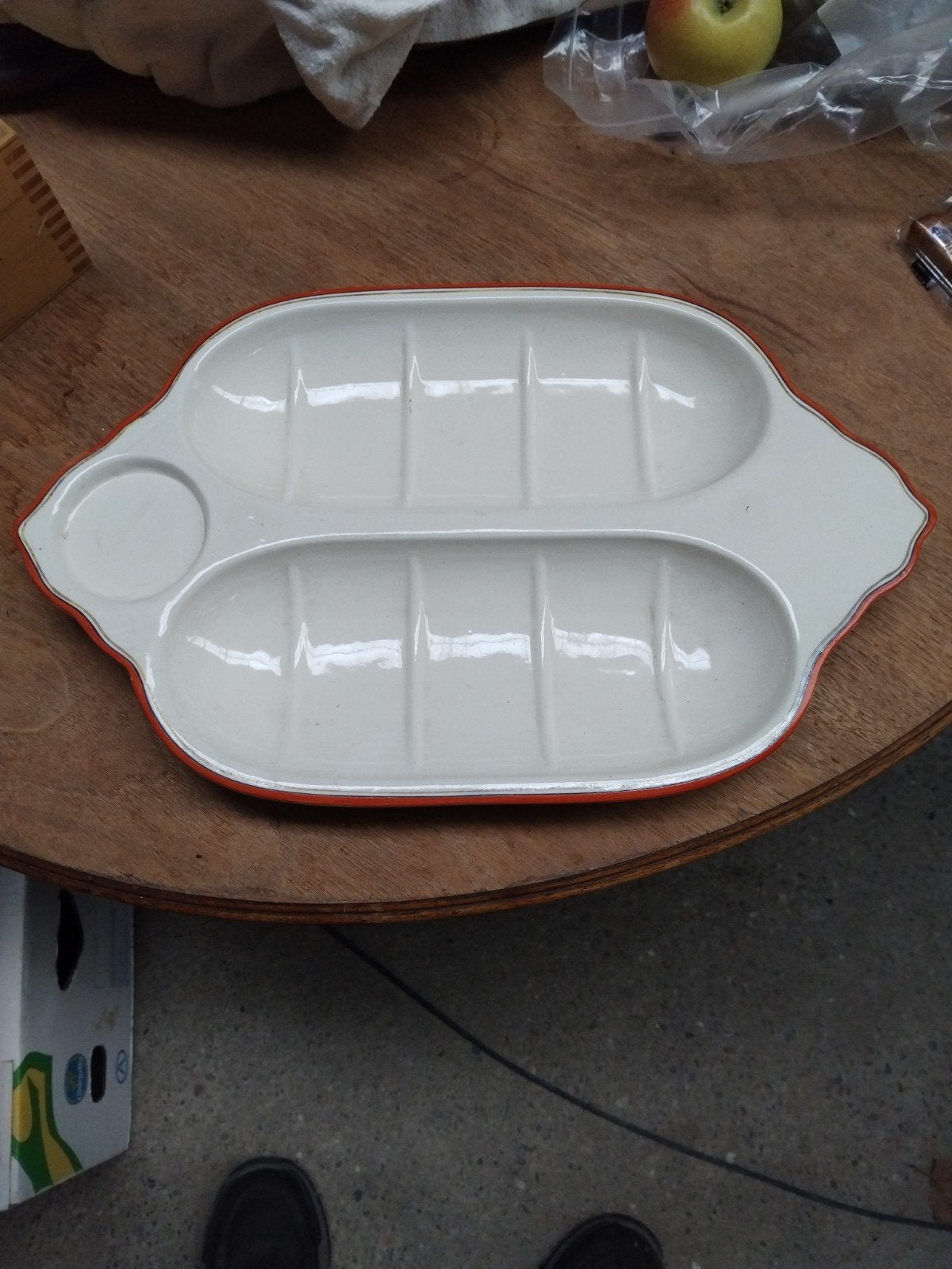Gouda Zuid Holland aspergeschaal, Antiek en Kunst, Ophalen of Verzenden