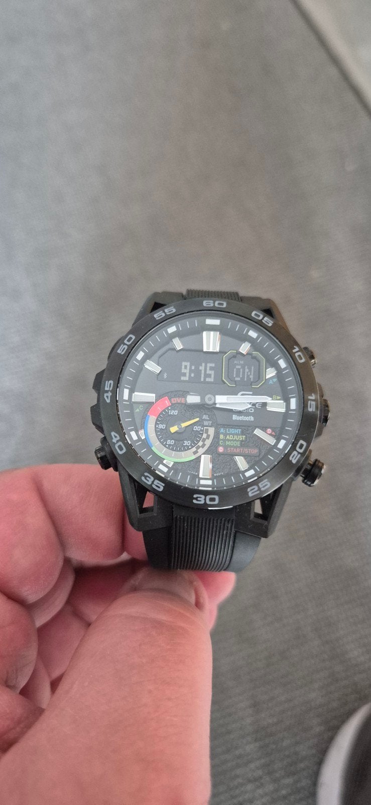 Casio Edifice racing horloge, Sieraden, Tassen en Uiterlijk, Horloges | Heren, Polshorloge, Nieuw, Kunststof, Ophalen of Verzenden