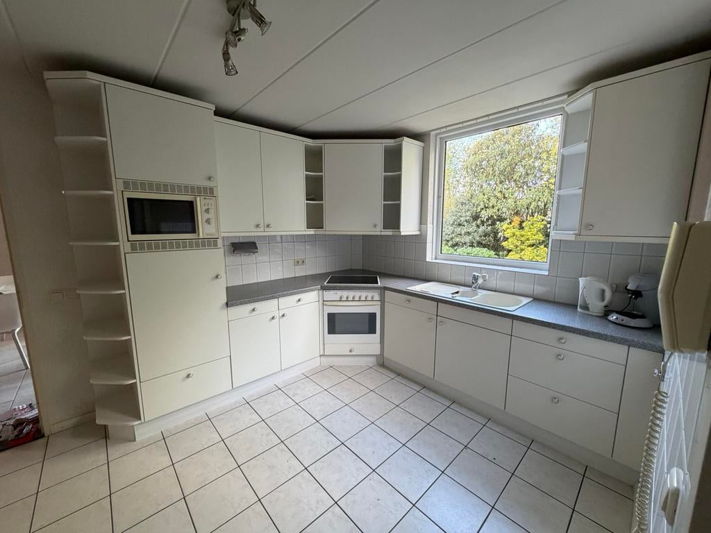 Hoek keuken met apparatuur bauknecht en bosch, Ophalen, Gebruikt, Wit, Hoekkeuken
