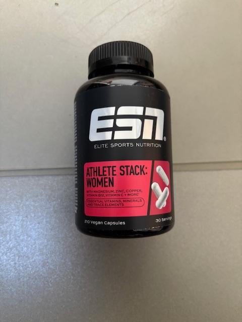ESN Athlete Stack: Women (Geseald), Ophalen of Verzenden, Nieuw, Poeder of Drank