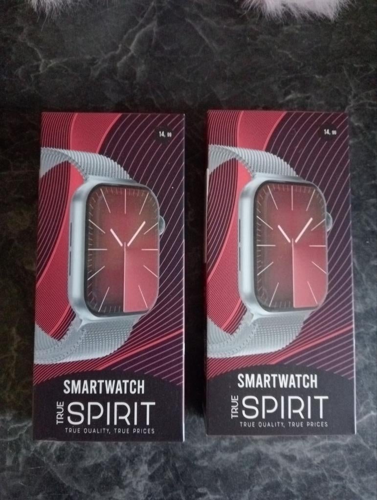 True Spirit Smartwatch - Nieuw in doos, Ophalen, True Spirit, Stappen, Nieuw