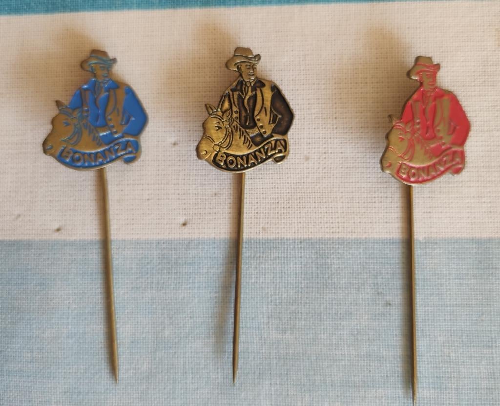 3 speldjes Bonanza, Verzamelen, Ophalen, Zo goed als nieuw