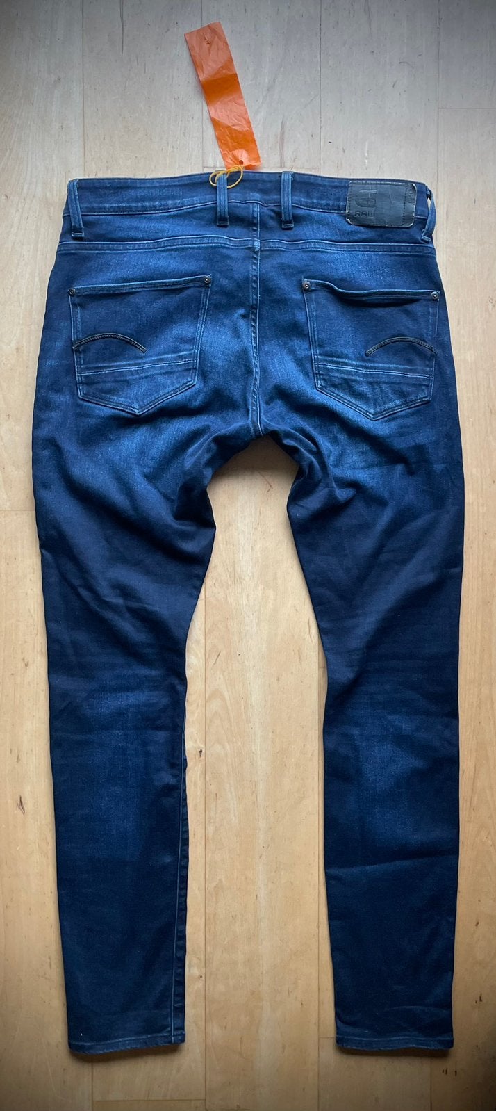 G-Star RAW Revend Super Slim jeans spijkerbroek W36 L34, Ophalen of Verzenden, Zo goed als nieuw, Blauw, W36 - W38 (confectie 52/54)