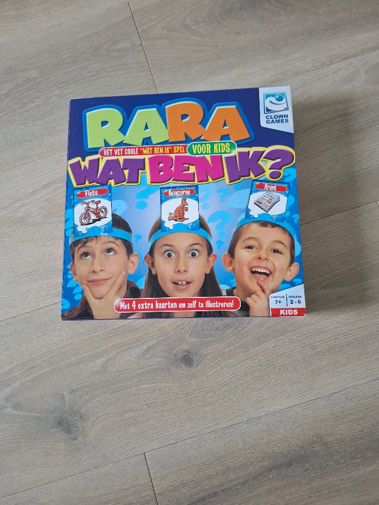 Spel Rara wat ben ik, Vijf spelers of meer, Ophalen, Zo goed als nieuw, 999 games.