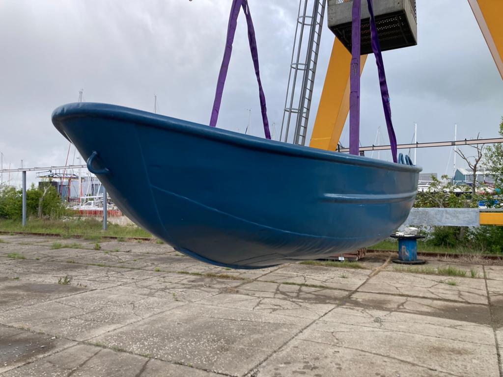 Schottelvlet Schippersvlet 360x140, Watersport en Boten, Ophalen, Gebruikt, Overige typen, Motorboot