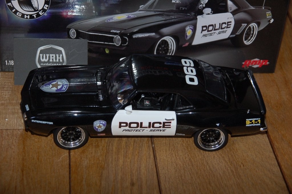 1:18 CHEVROLET CAMARO STREETFIGHTER Police GMP WRH, Verzenden, Zo goed als nieuw, Auto, Overige merken