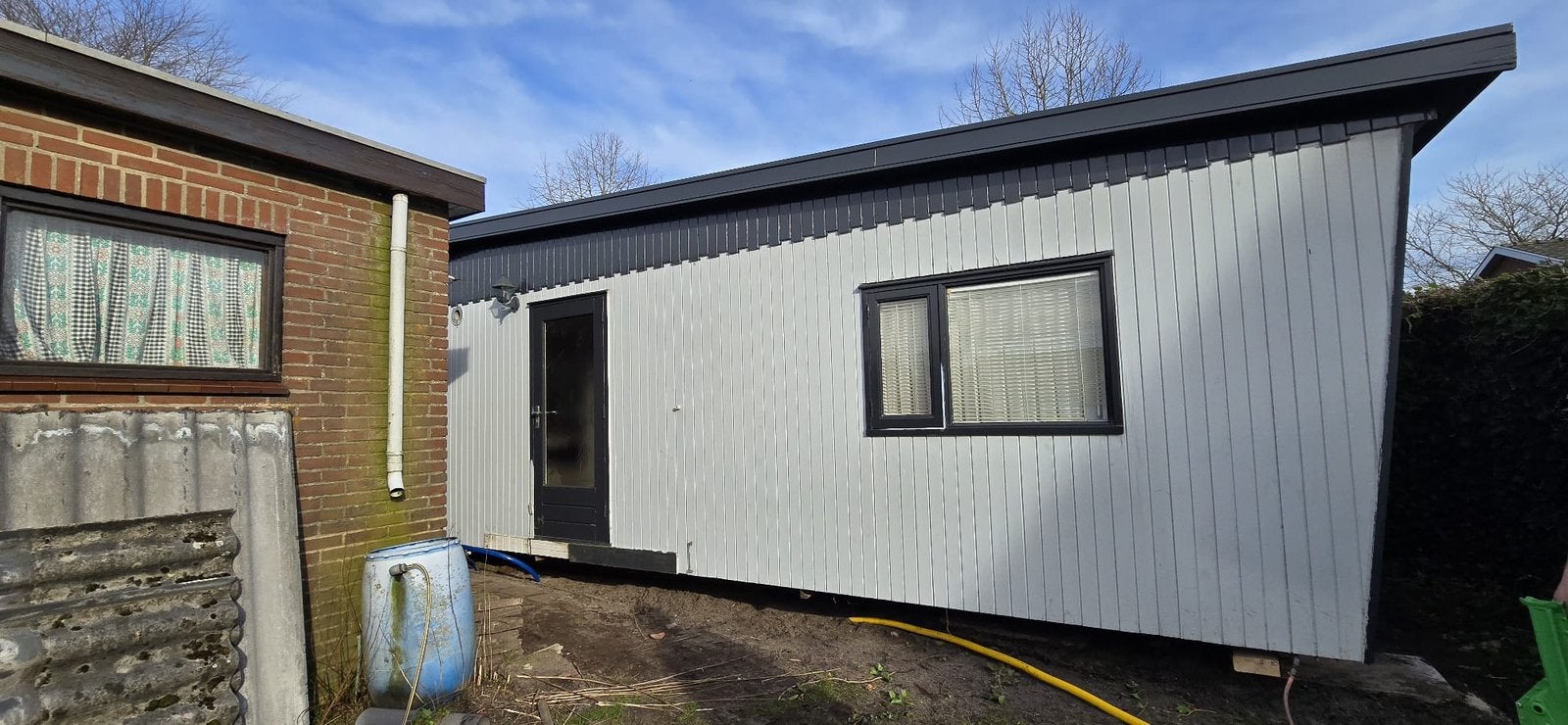 Woonunit chalet snel beschikbaar 2 slaapkamers douche, Ophalen, Gebruikt