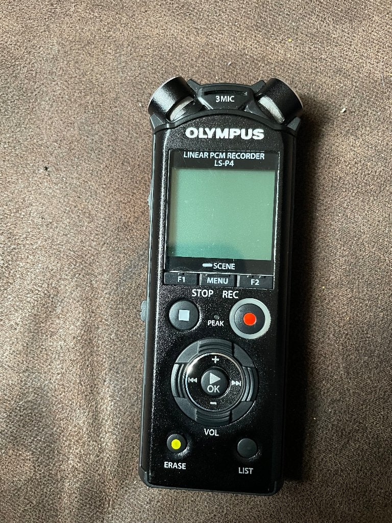 Olympus LS-P4 FIELD RECORDER, Ophalen of Verzenden, Zo goed als nieuw, Audio