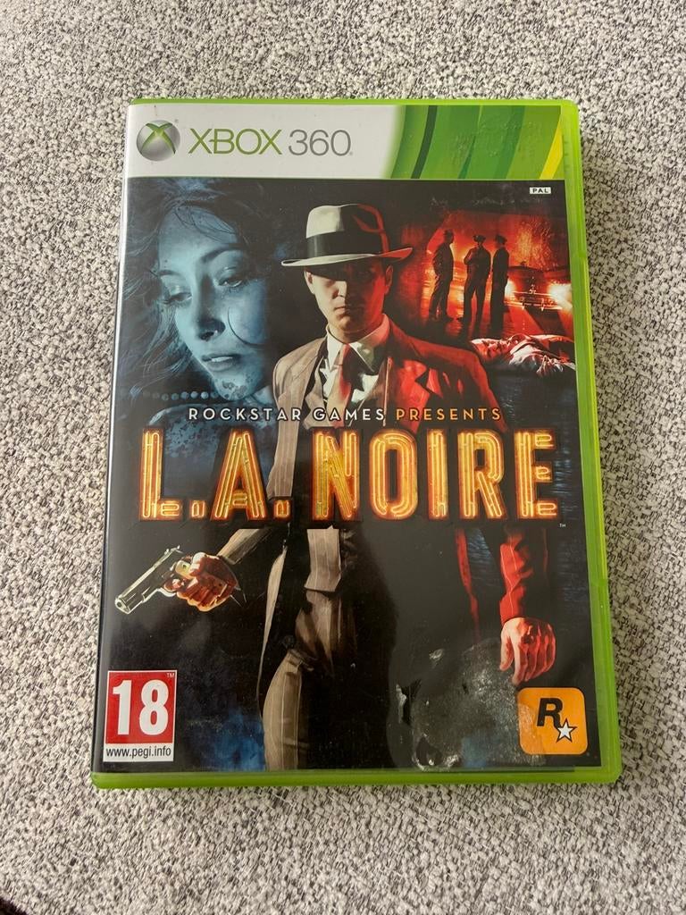 L.A.NOIRE game Xbox 360, Avontuur en Actie, Vanaf 18 jaar, 1 speler, Ophalen of Verzenden