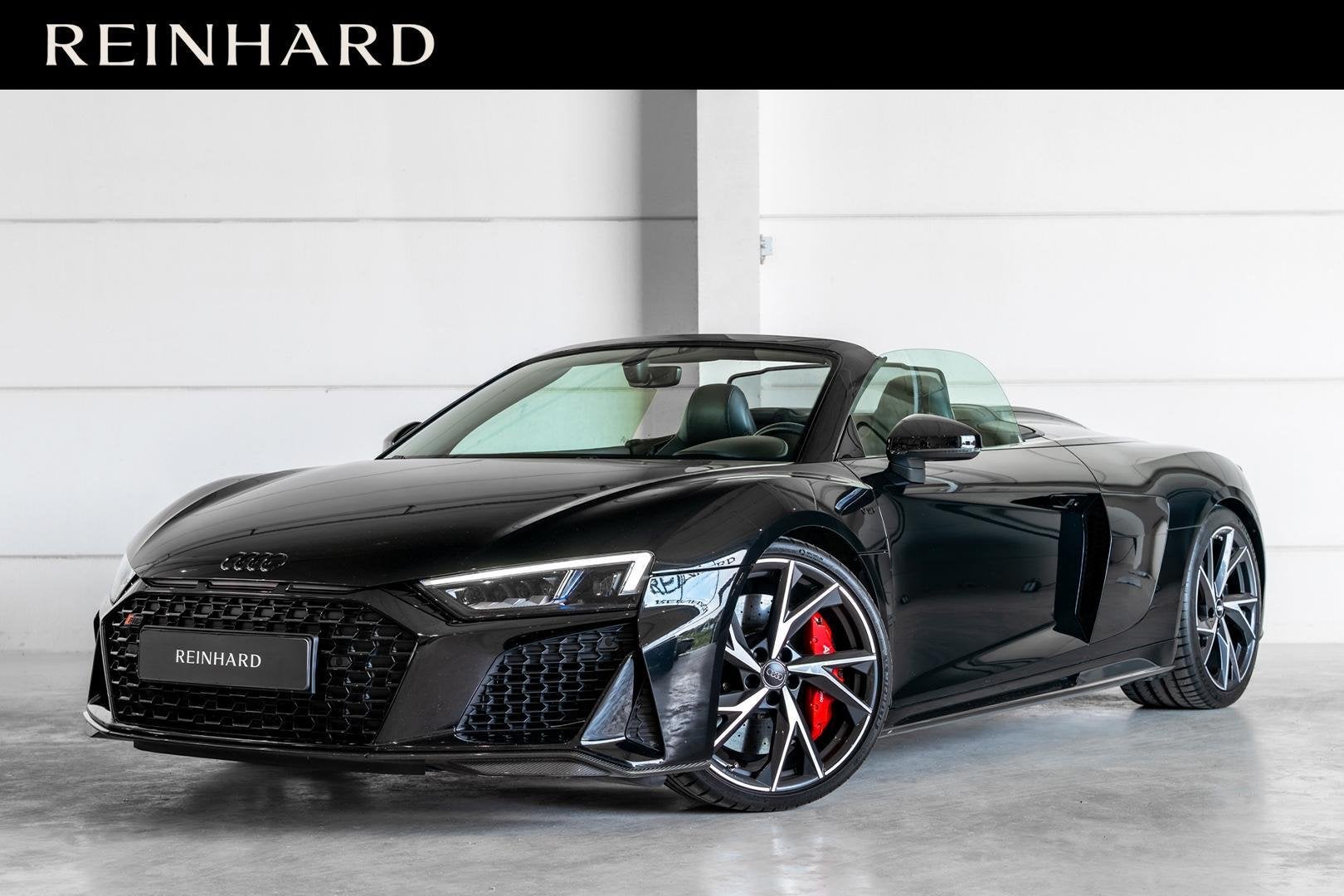 Audi R8 Spyder 5.2 Performance Quattro / Dlr. ond / Keramisc, Auto's, Audi, Automaat, Gebruikt, 5204 cc, Cabriolet