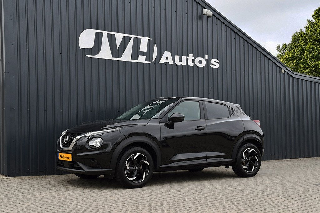 Nissan Juke 1.0 DiG-T Acenta 11-2023 | BTW | Navi | AppleCar, Auto's, Nissan, Voorwielaandrijving, Stof, Gebruikt, 116 pk