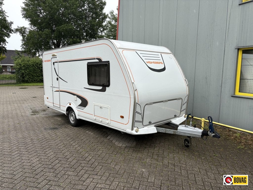 Weinsberg CaraOne 420 QD Luifel, fietsenrek, Overige merken, Dwarsbed, Bedrijf, 4 tot 5 meter