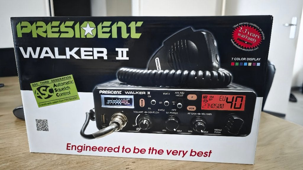 27 mc Pesident Walker II, Telecommunicatie, Zenders en Ontvangers, Ophalen, Nieuw, Zender en Ontvanger