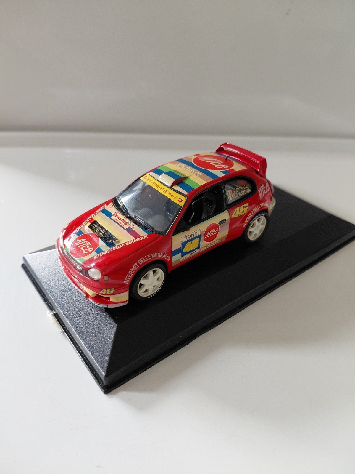 Toyota Corolla 1/43, Ophalen of Verzenden, Zo goed als nieuw, Auto, Overige merken