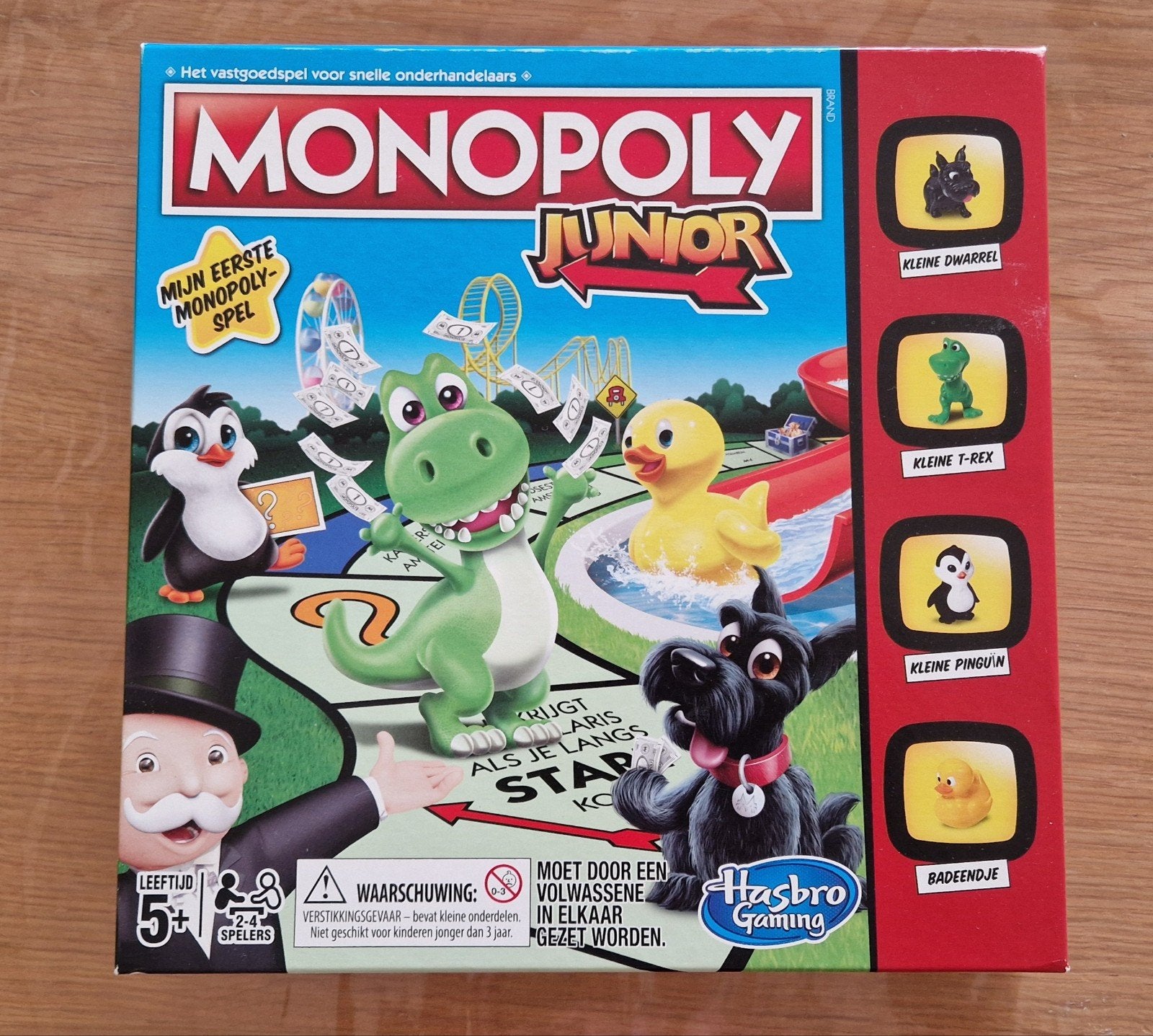 Monopoly Junior, Drie of vier spelers, Ophalen of Verzenden, Zo goed als nieuw, Hasbro Gaming