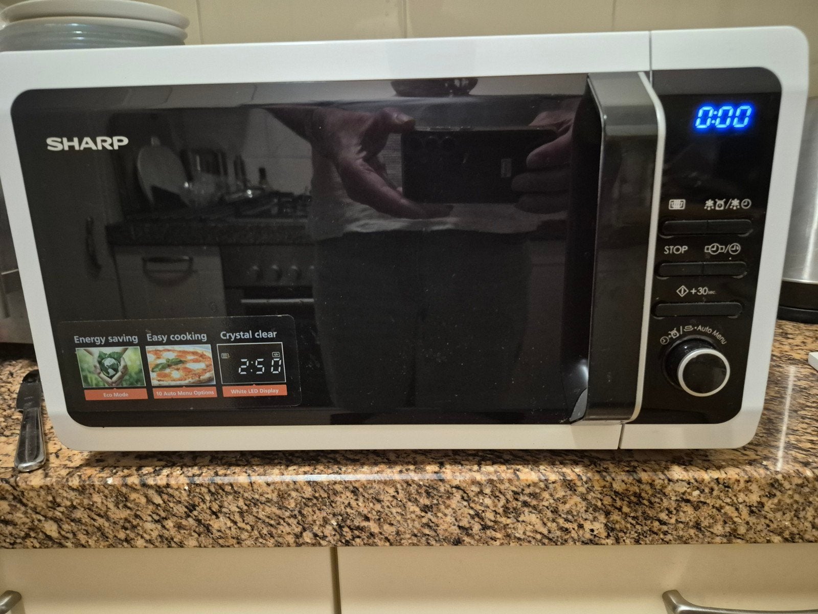 Sharp magnetron R-243  800w, Witgoed en Apparatuur, Ophalen of Verzenden, Gebruikt, Vrijstaand, Magnetron