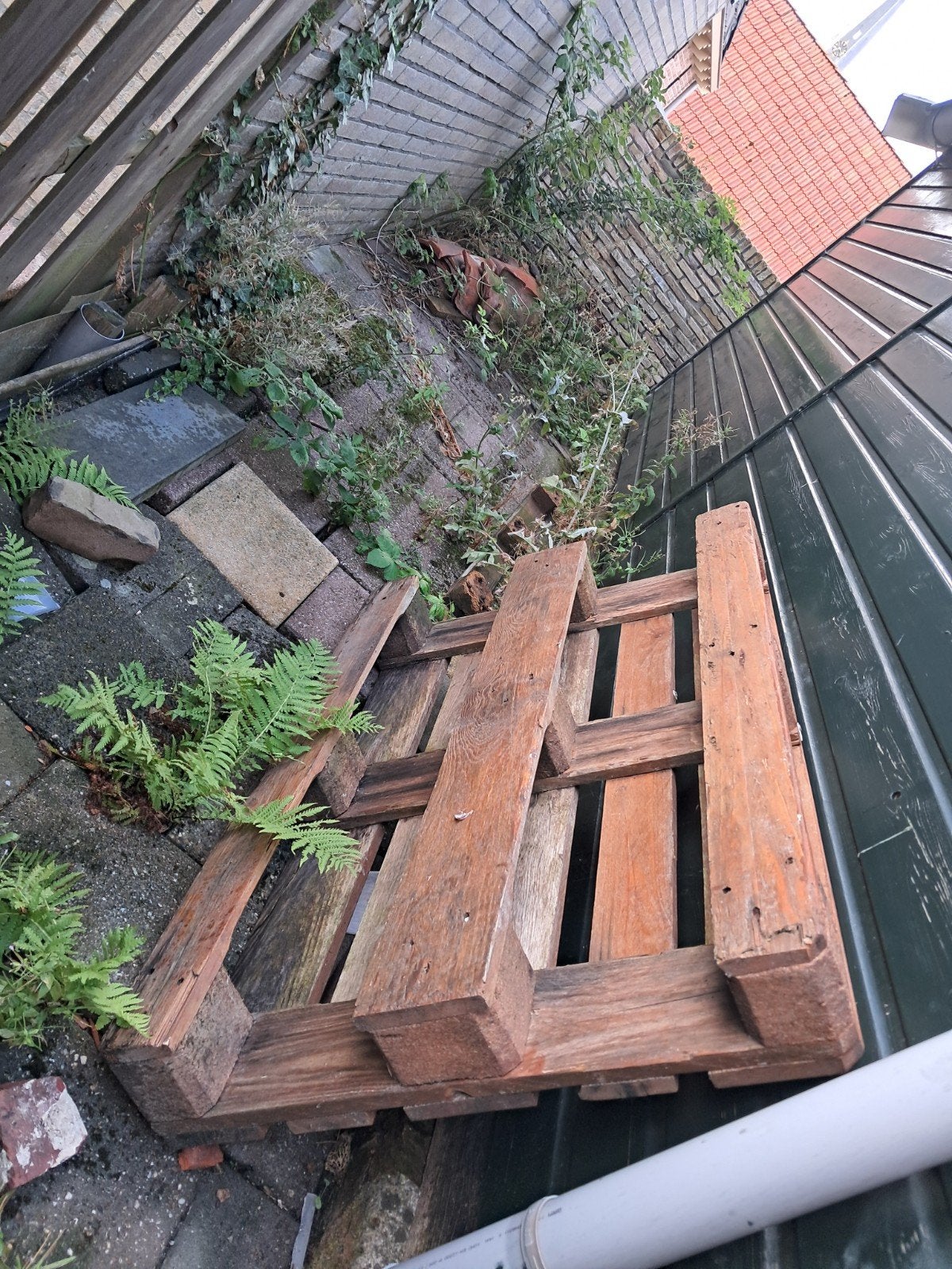 euro pallet, Ophalen, Minder dan 25 mm, Minder dan 200 cm, Vuren