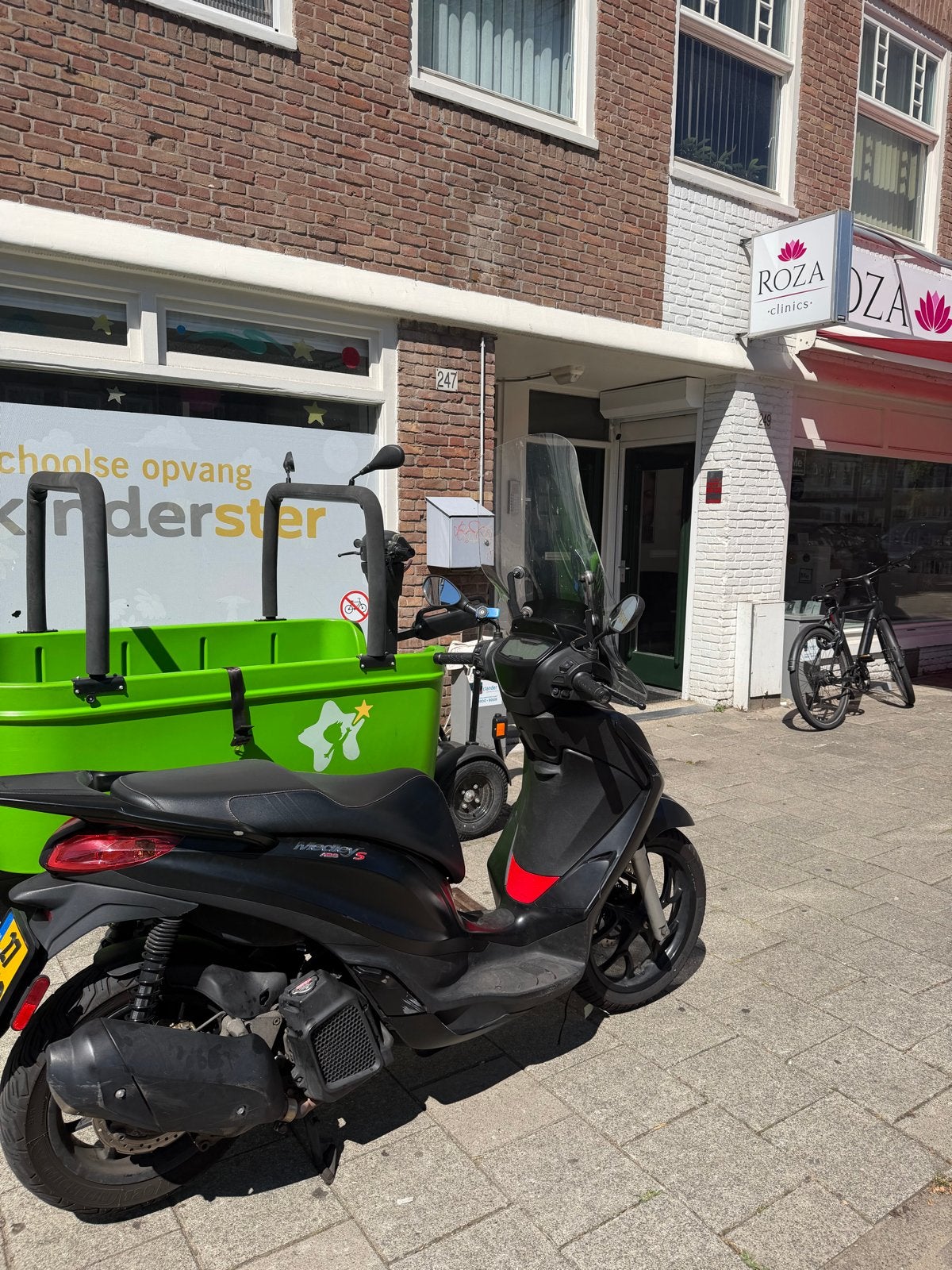 Piaggio Medley S 125cc Scooter - Zwart, Ophalen, Gebruikt, Overige modellen, Maximaal 45 km/u